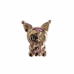 LINX DISCONTINUED Rose Gold Kuromi And Bear Hello Kitty Bracelet Charm